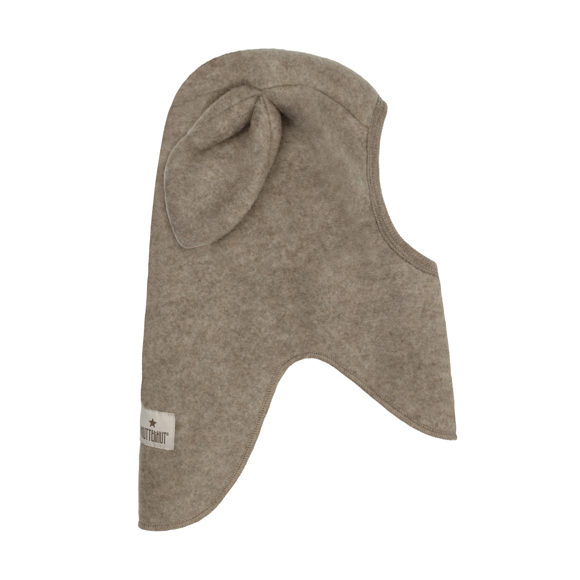 HUTTEliHUT Balaclava Ears Wool Fleece - Savannah Melange